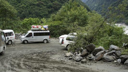 川藏線路況實景圖